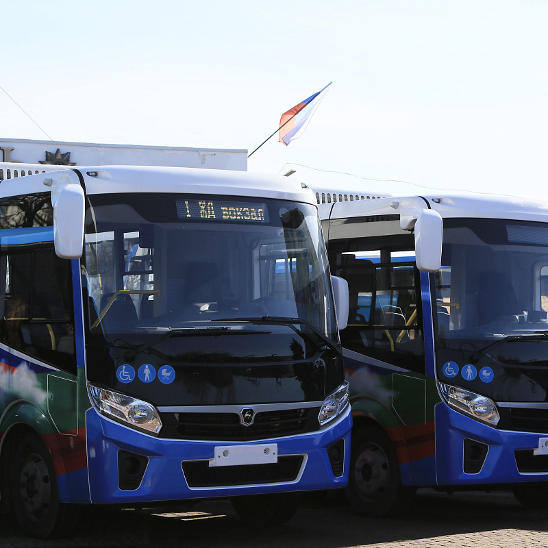 В Запорожскую область поставлено 153 автобуса по программе специальных казначейских кредитов